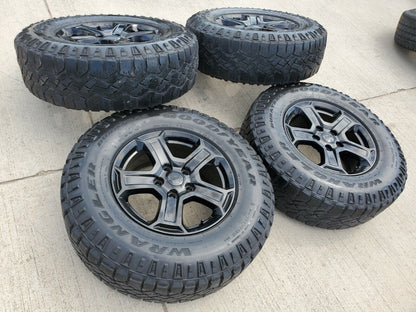 17" Jeep Gladiator Wrangler Rubicon OEM wheels rims 9216 DURATRAC