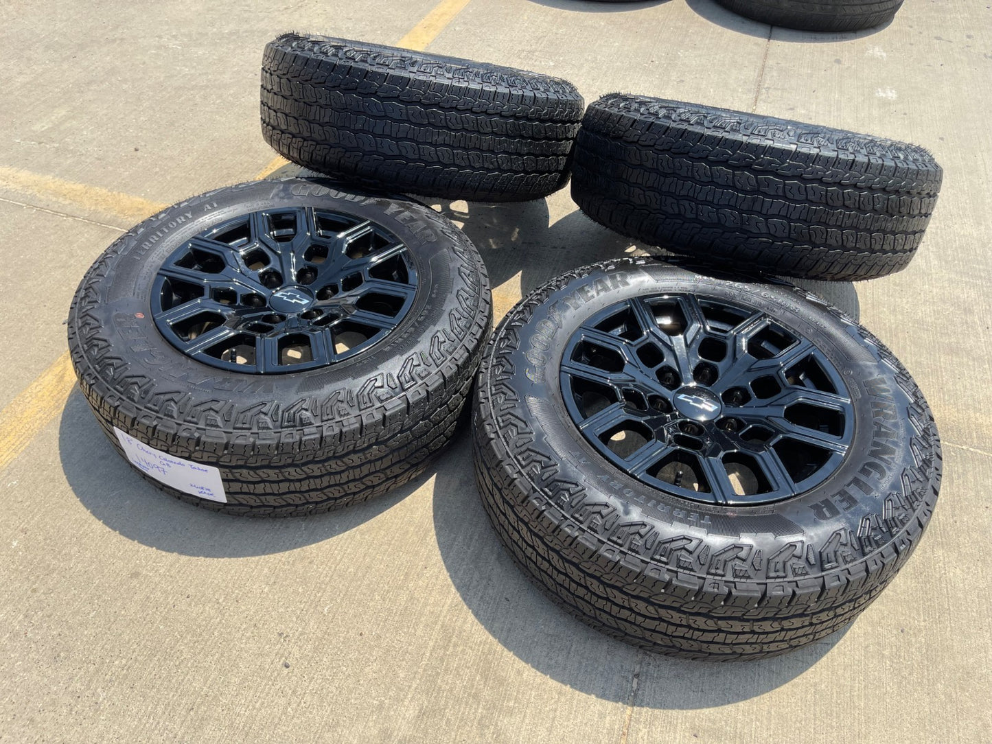 18" Chevy Colorado Tahoe GMC Sierra Canyon OEM 14097 wheels rims 2025 2026 SET
