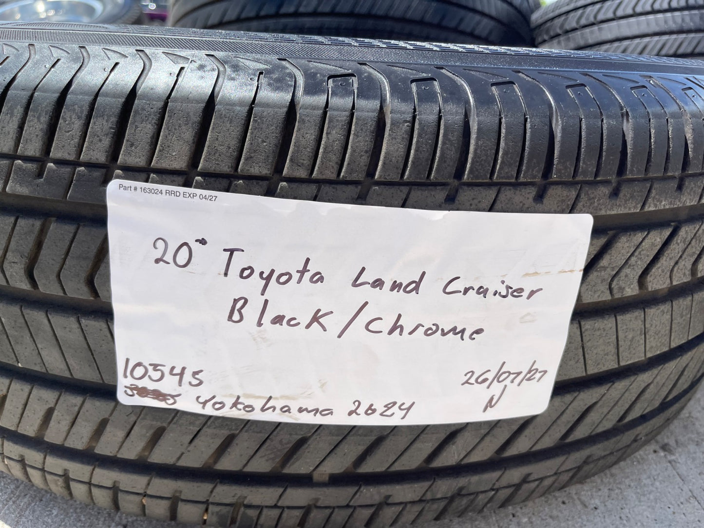 20" Toyota Land Cruiser Tundra OEM wheels rims 10545 Lexus GX550 LX600 SET