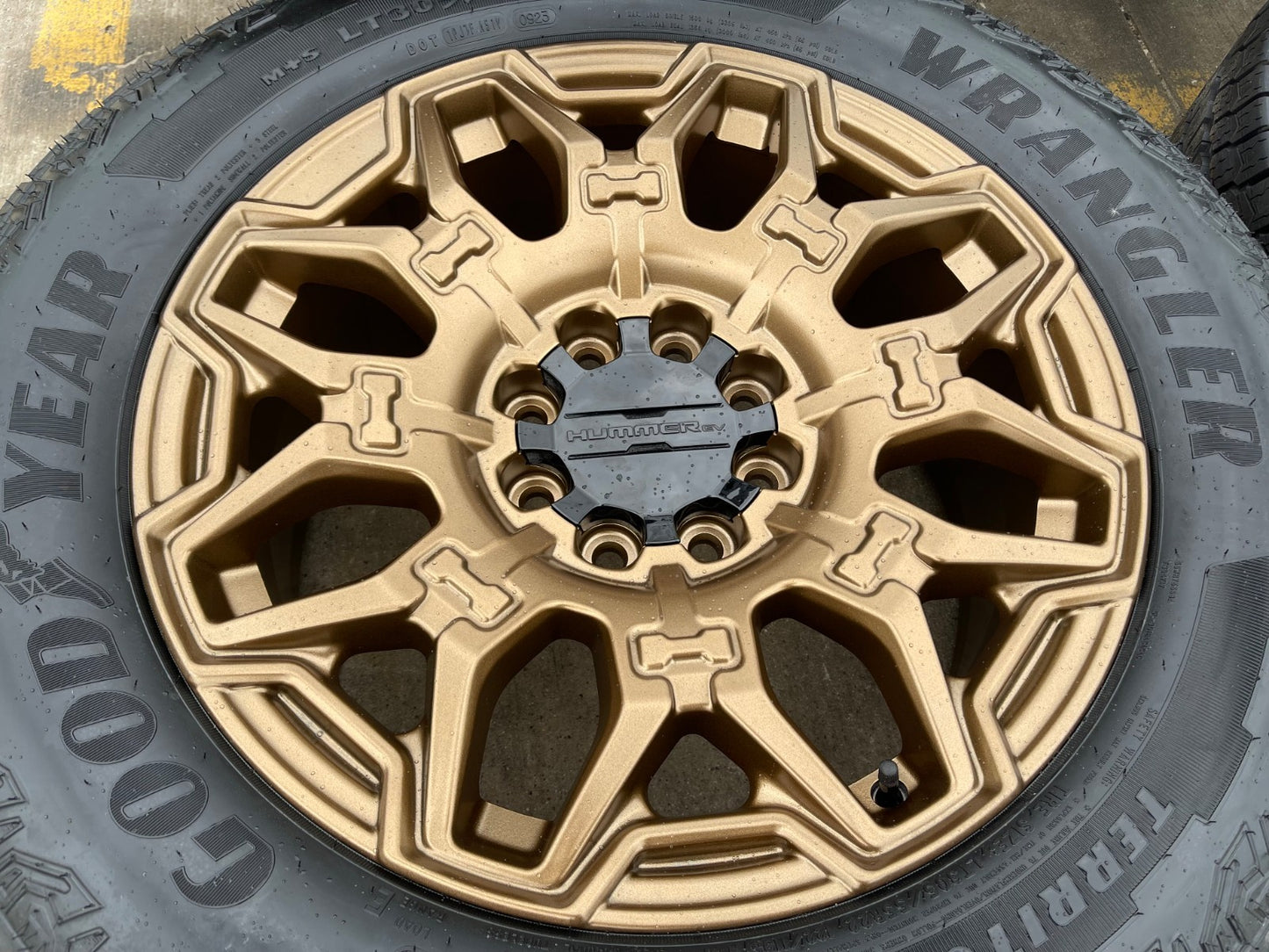 22" Hummer EV HEV 2500 OEM 8x165 14094 wheels rims 2024 2025 2026 NEW GOODYEAR