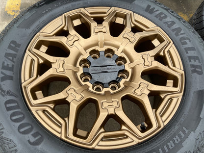 22" Hummer EV HEV 2500 OEM 8x165 14094 wheels rims 2024 2025 2026 NEW GOODYEAR