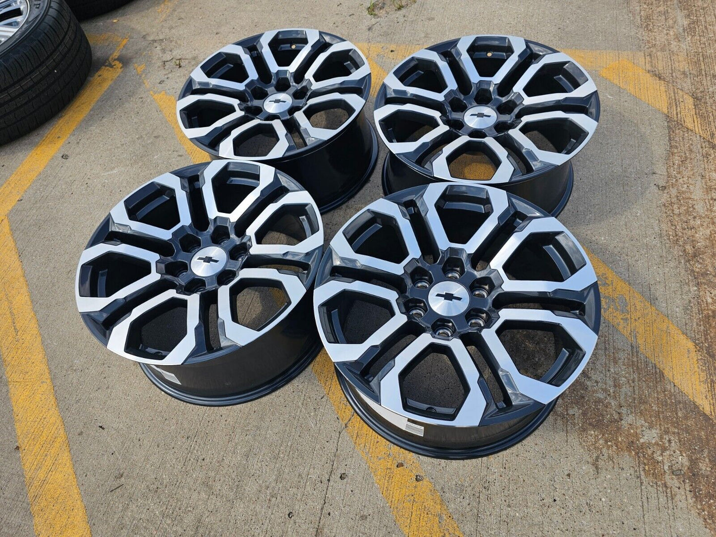 20" Chevy Colorado OEM wheels rims 95780 Silverado Suburban GMC Canyon 2025 NEW