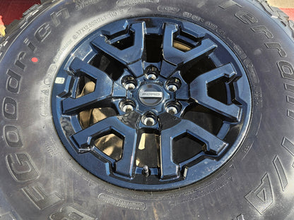 17" Ford F-150 Raptor Bronco OEM 10461 rims wheels 2026 2027 BFG A/T SET 37" NEW