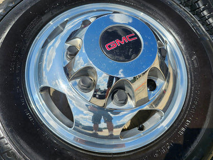 17" Chevy Silverado GMC Sierra 3500 Dually rims wheels OEM 5519 5520 MICHELIN