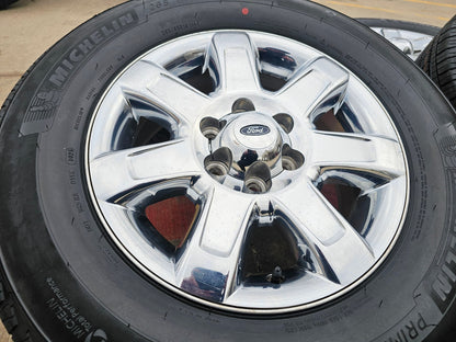 18" Ford F-150 OEM rims wheels 3915 CHROME Expedition MICHELIN NEW