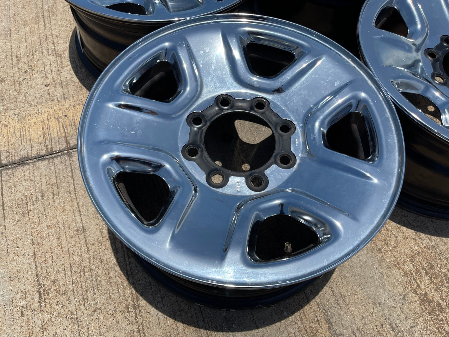 18" Dodge Ram 2500 3500 STEEL chrome OEM 2473 wheels rims 2023 2024 2025 2026