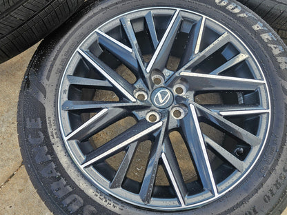 20" Lexus TX350 OEM 10574 wheels rims LS500H LS500 Grand Highlander SET NEW