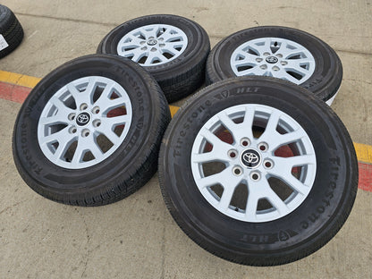 17" Toyota Tacoma 4Runner TRD OEM wheels rims tires 2024 2025 FIRESTONE