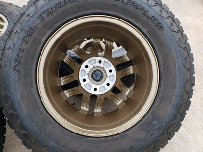 17" Ford Ranger Tremor OEM rims wheels 10431 BRONZE  2022 2023 2024 2025 NITTO