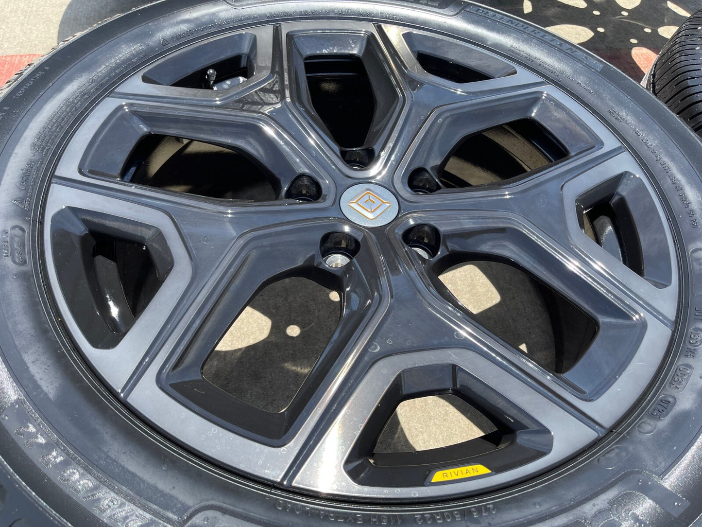 22" Rivian R1T R1S OEM wheels rims tires 2022 2023 2024 2025 2026 NEW MICHELIN