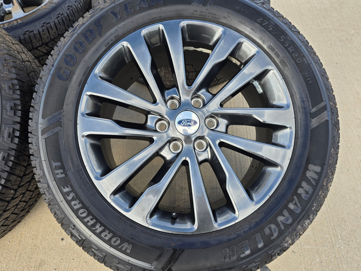 20" Ford Expedition F-150 OEM rims wheels 10144 SET Limited GOODYEAR DISCOUNTED