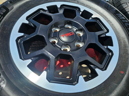 18" Toyota Tacoma 4Runner TRD OEM 94199 wheels rims SET 2026 2027 MICHELIN NEW