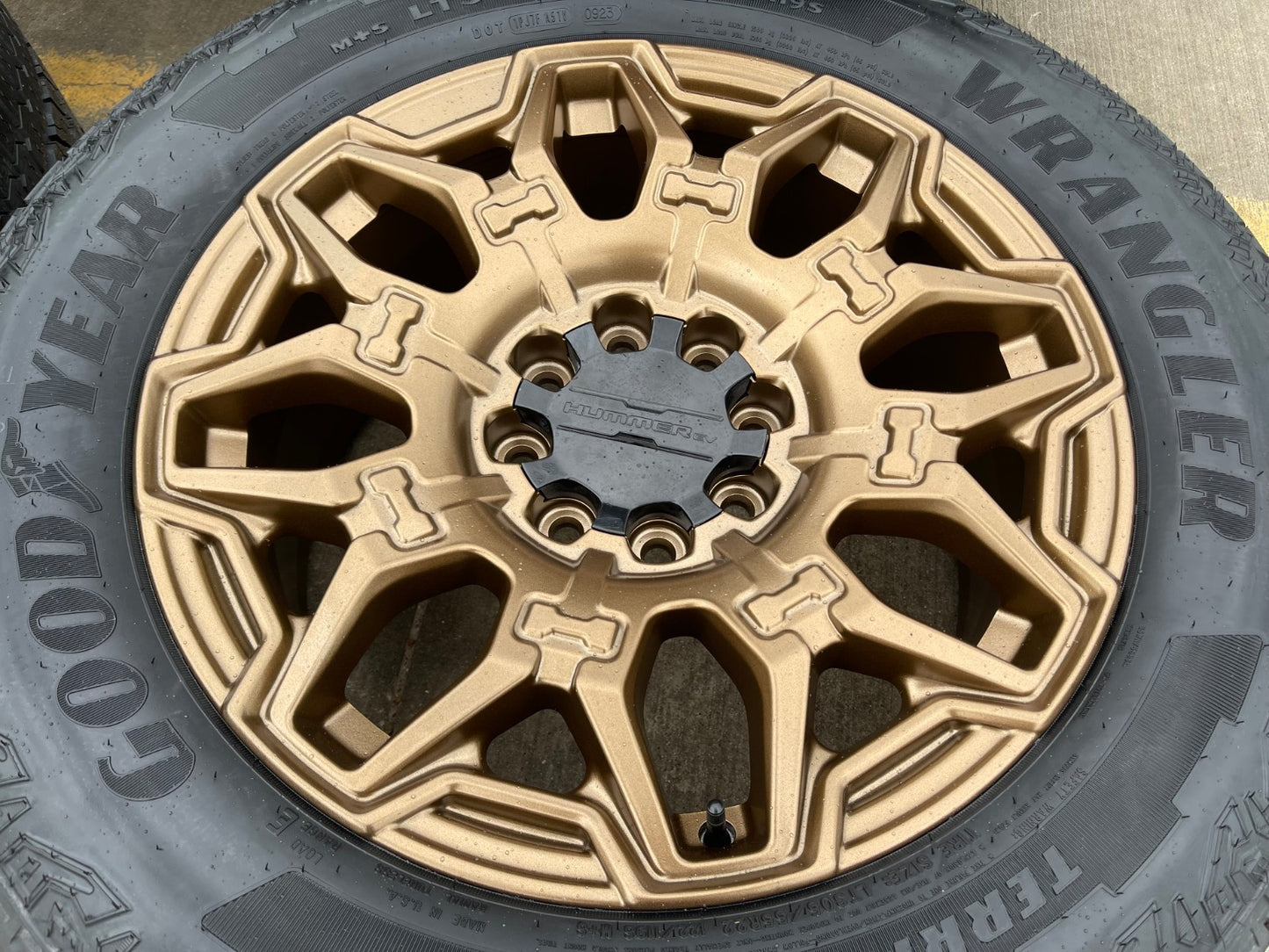 22" Hummer EV HEV 2500 OEM 8x165 14094 wheels rims 2024 2025 2026 NEW GOODYEAR
