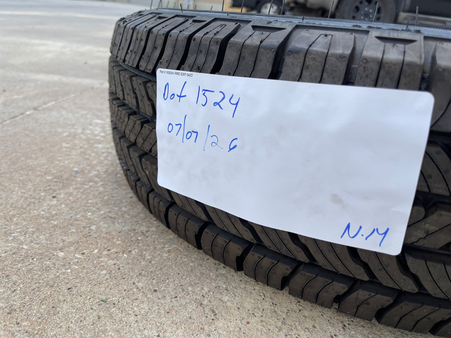 (1) 245/75/17 Ironman All Country H/T tire 245/75R17 M+S 121S LT 10 ply LRE NEW