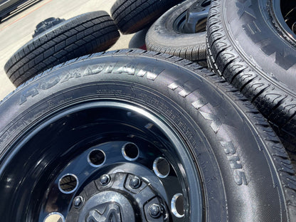 17" Dodge Ram 3500 Dually Laramie wheels rims 2706 2707 OEM black SET NEW