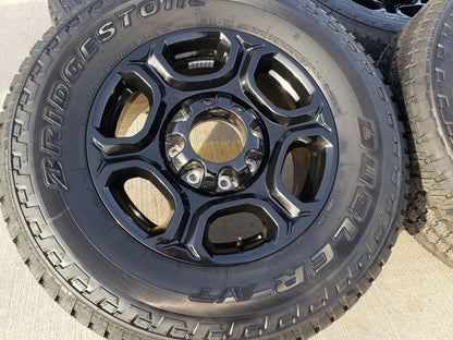 18" Ford F-250 F-350 Lariat FX-4 OEM 10479 black wheels 2023 2024 2025 NEW