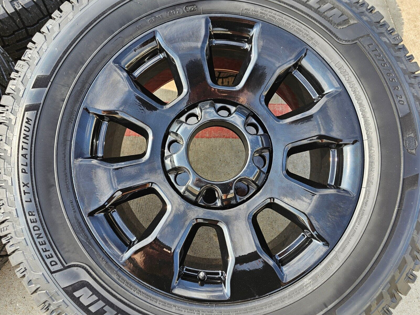 20" Ford F-250 F-350 OEM 10101 rims wheels NEW MICHELIN PLATINUM