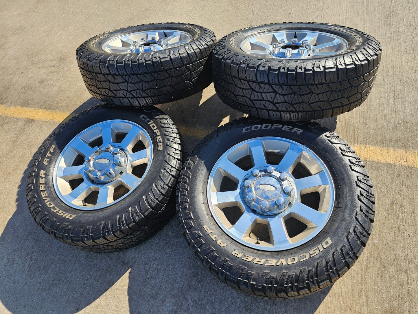 20" Ford F-250 F-350 OEM KING RANCH 3693 3759 wheels rims tires COOPER