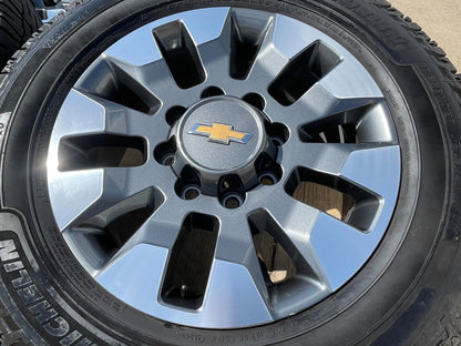 20" Chevy Silverado GMC Sierra 2500 3500 OEM 5960 5947 wheels rims SET MICHELIN