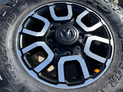 18" Ram 2500 3500 LARAMIE OEM 2694 wheels rims 2023 2024 2025 2026 NITRO 33" NEW