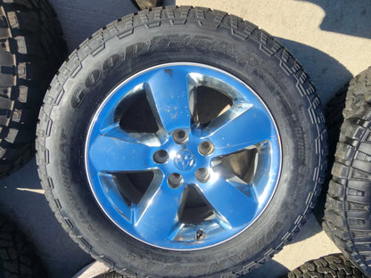 (1) 20" Dodge Ram 1500 OEM wheel rim chrome 2016 2017 2018 2019 2020 SPARE 2495