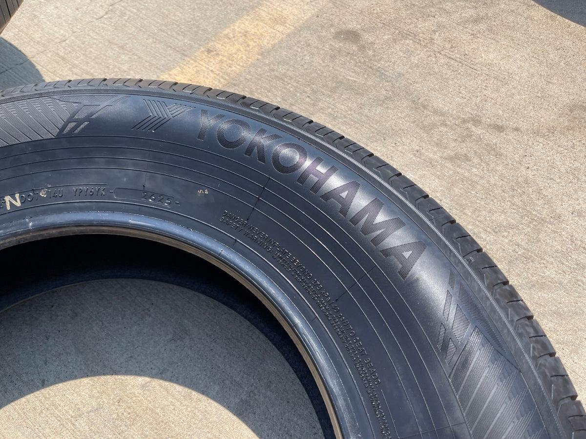 (4) 245/75/18 Yokohama Geolander X-CV tires 245/75R18 112T TAKE OFFS SET NEW