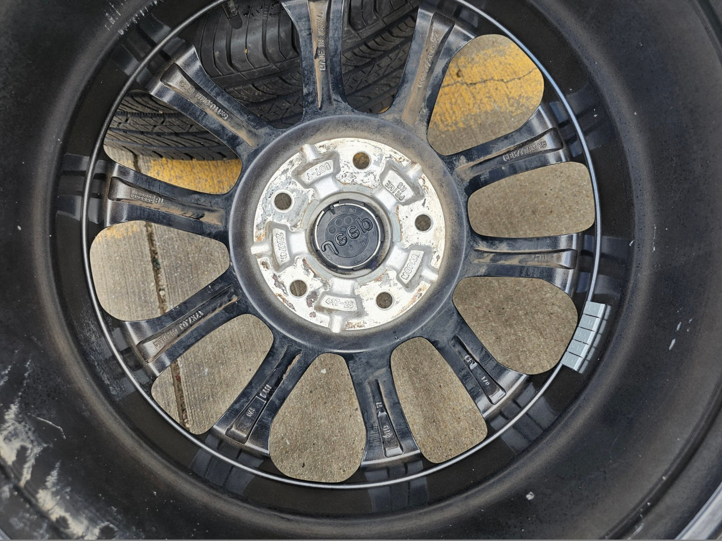 17" Jeep Cherokee wheels OEM rims Compass Renegade 9201 9202 tires