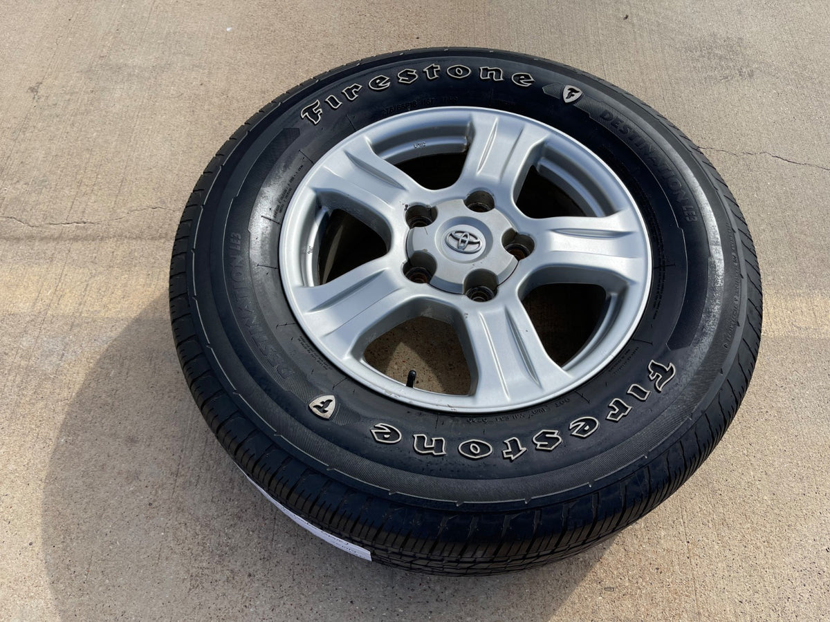 (1) 18" Toyota Tundra Sequoia TRD PRO OEM 5x150 wheel rim tire 69517