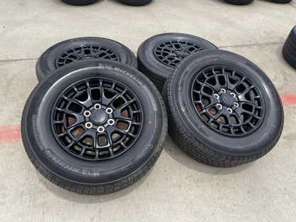 18" Toyota Tundra TSS T FORCE TRD OEM black wheels rims Sequoia 2025 2026 NEW