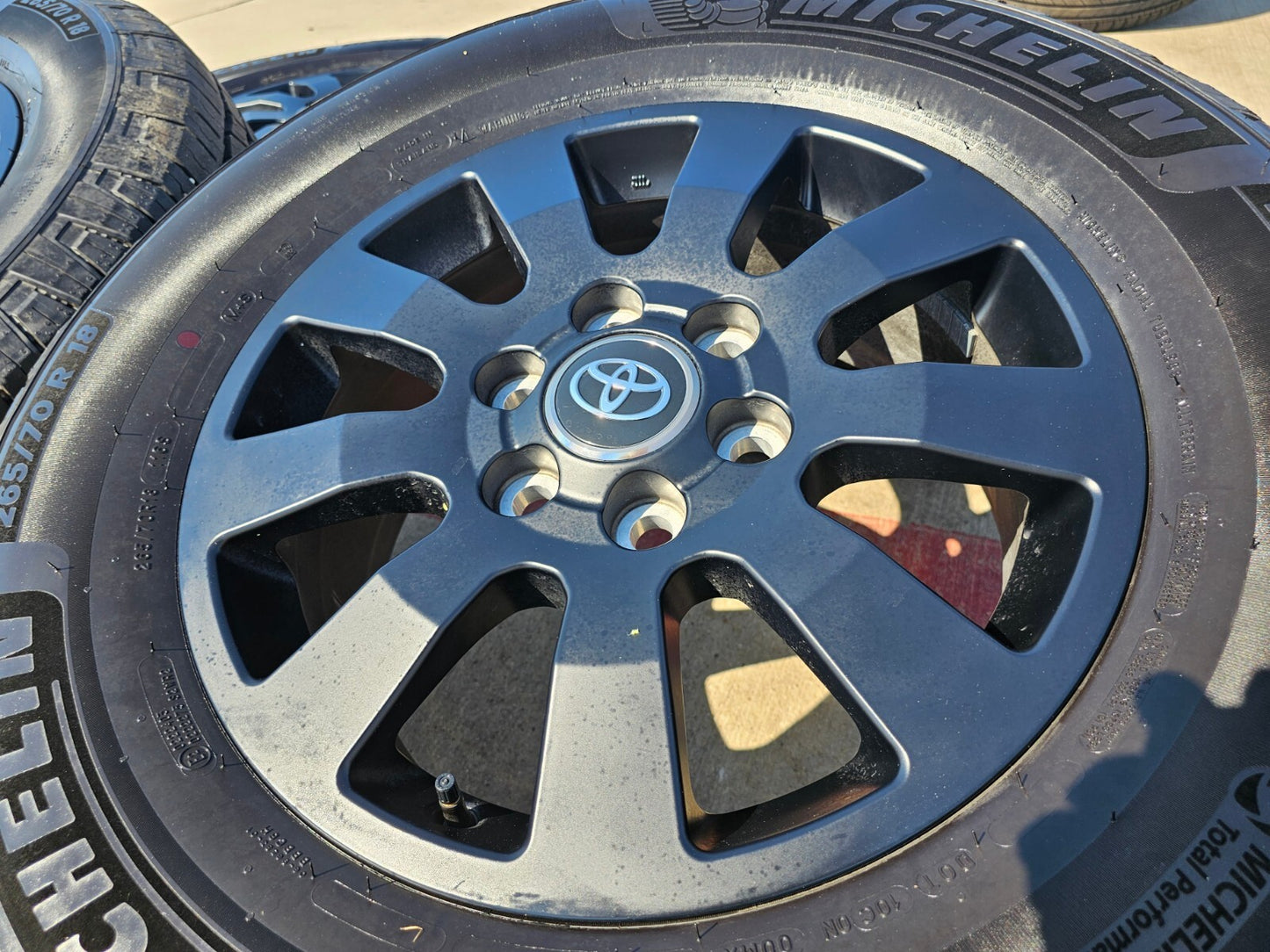 18" Toyota Land Cruiser OEM wheels rims 95952 Tundra Sequoia 2024 2025 2026 NEW