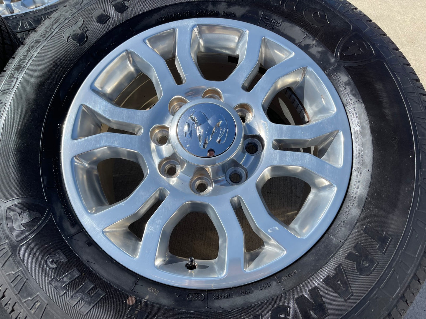 18" Ram 2500 3500 Laramie Power Wagon OEM 2476 wheels rims SET FITS 1999-2027
