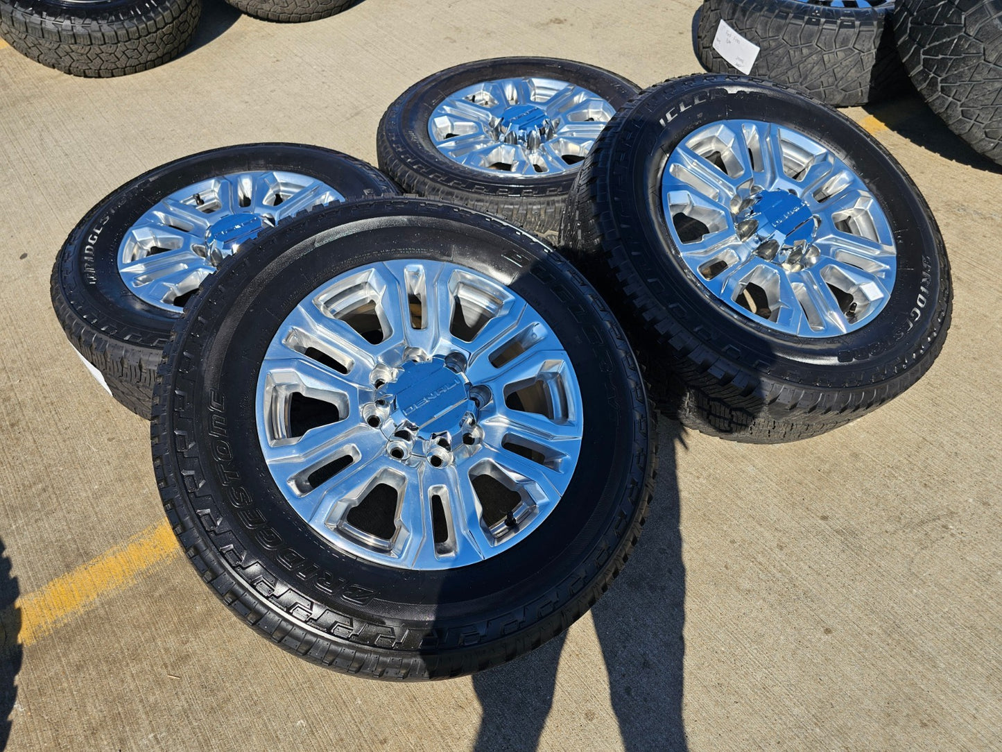 20" GMC Sierra Denali 2500 3500 OEM 5957 wheels rims tires 2023 2024 2025 2026