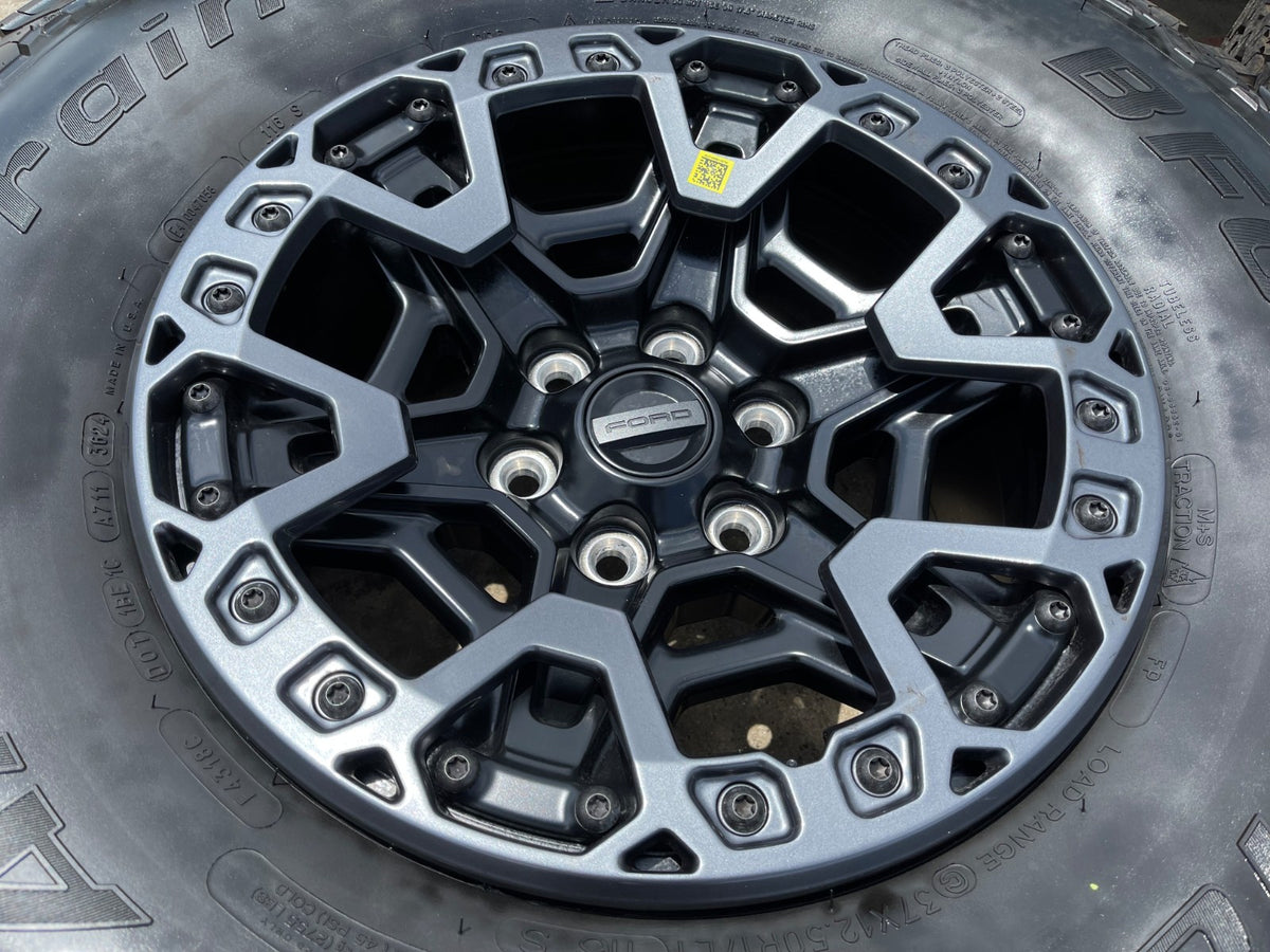 17" Ford F-150 Raptor R OEM BEADLOCK rims wheels 2025 2026 2027 BFG 37" NEW