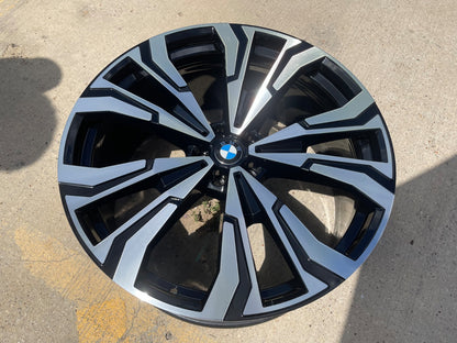 23" 23x10.5 BMW X7M X5 X6 X7 OEM Series 86674 REAR wheel rim 2023 2024 2025 2026