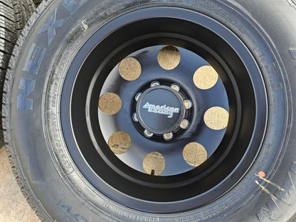 17" American Racing AR204 Dodge Ram 3500 DUALLY OEM wheels rims 8x165 8x6.5 NEW
