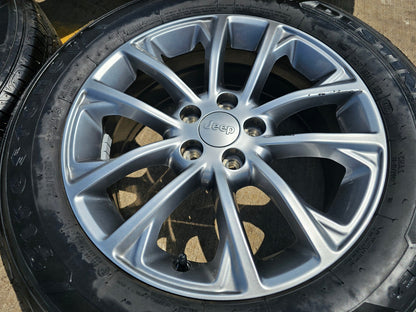 17" Jeep Cherokee wheels OEM rims Compass Renegade 9201 tires