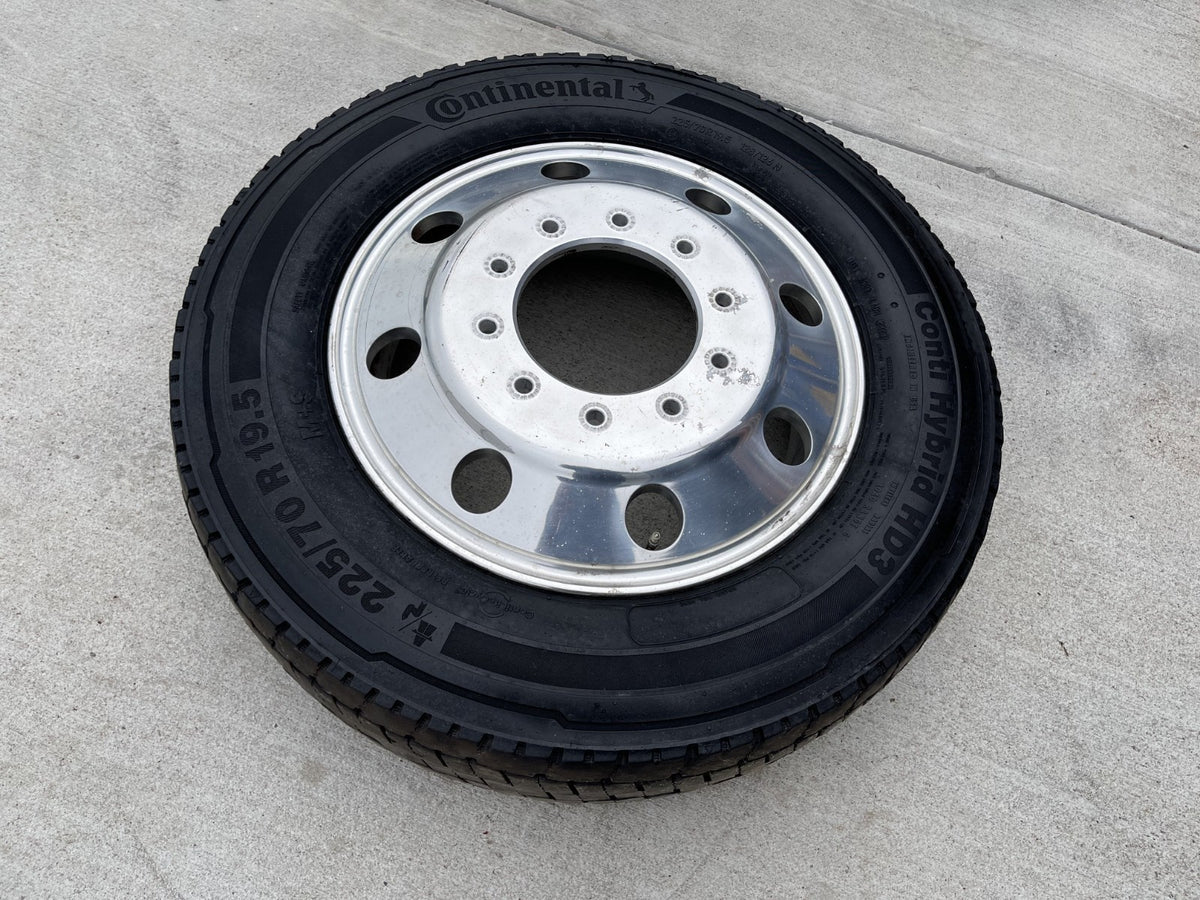 19.5" Ford F-450 Dually F-550 rim wheel RAM OEM FRONT 10x225 2024 2025 2026