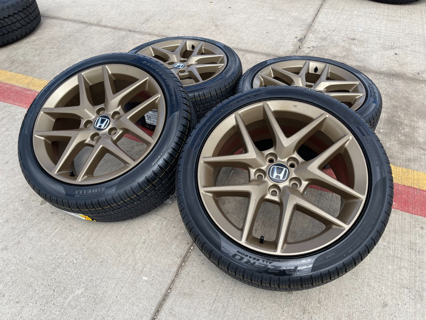 18" Honda Civic BRONZE wheels rims OEM 10393 H-RV Accord NEW