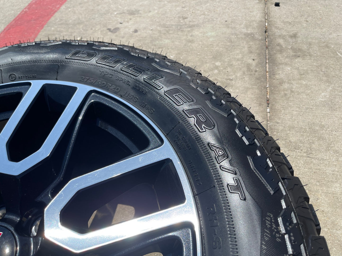 20" GMC Sierra Yukon AT4X Silverado OEM 5914 wheels rims A/T SET 2026 2027 NEW