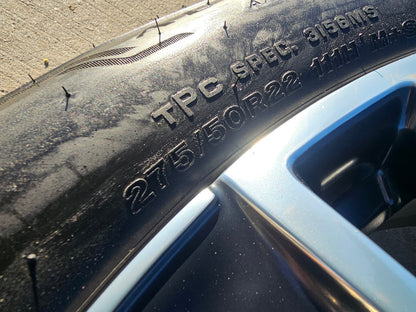 22" Cadillac Escalade Platinum OEM wheels rims NO tires 2024 2025 2026 NEW