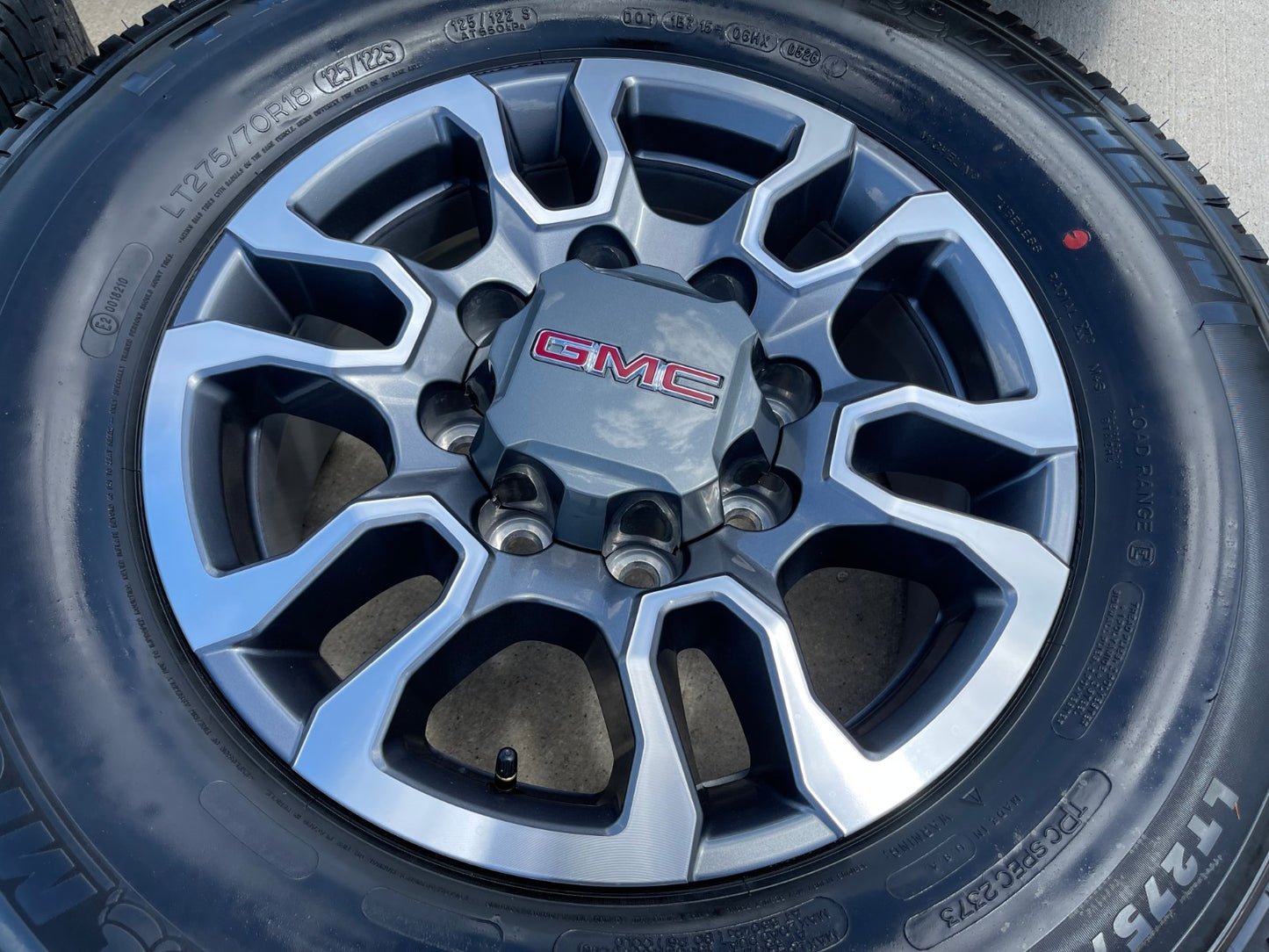NEW 18" GMC Sierra AT4X Chevy Silverado 2500 3500 OEM wheels rims SET RIM# 5949