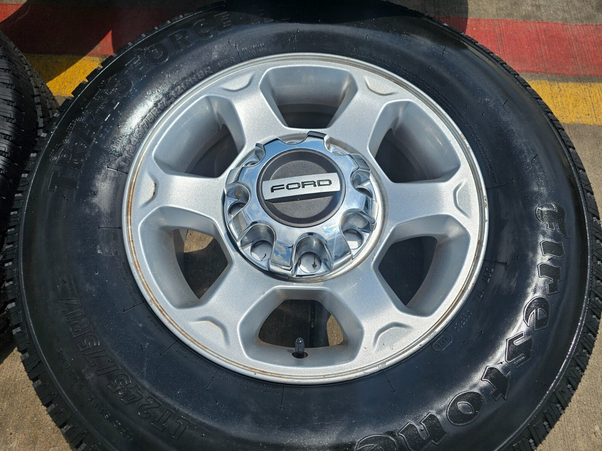 17" Ford F-250 F-350 OEM rims wheels 3950 tires FIRESTONE DISCOUNTED
