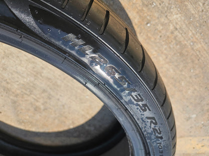 (1) 265/35/21 Pirelli P Zero tire Elect LM1 NEW take off!