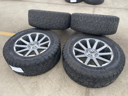 20x9 FUEL Contra D714 Silverado Ford F-150 RAM wheels rims 6x139 6x135