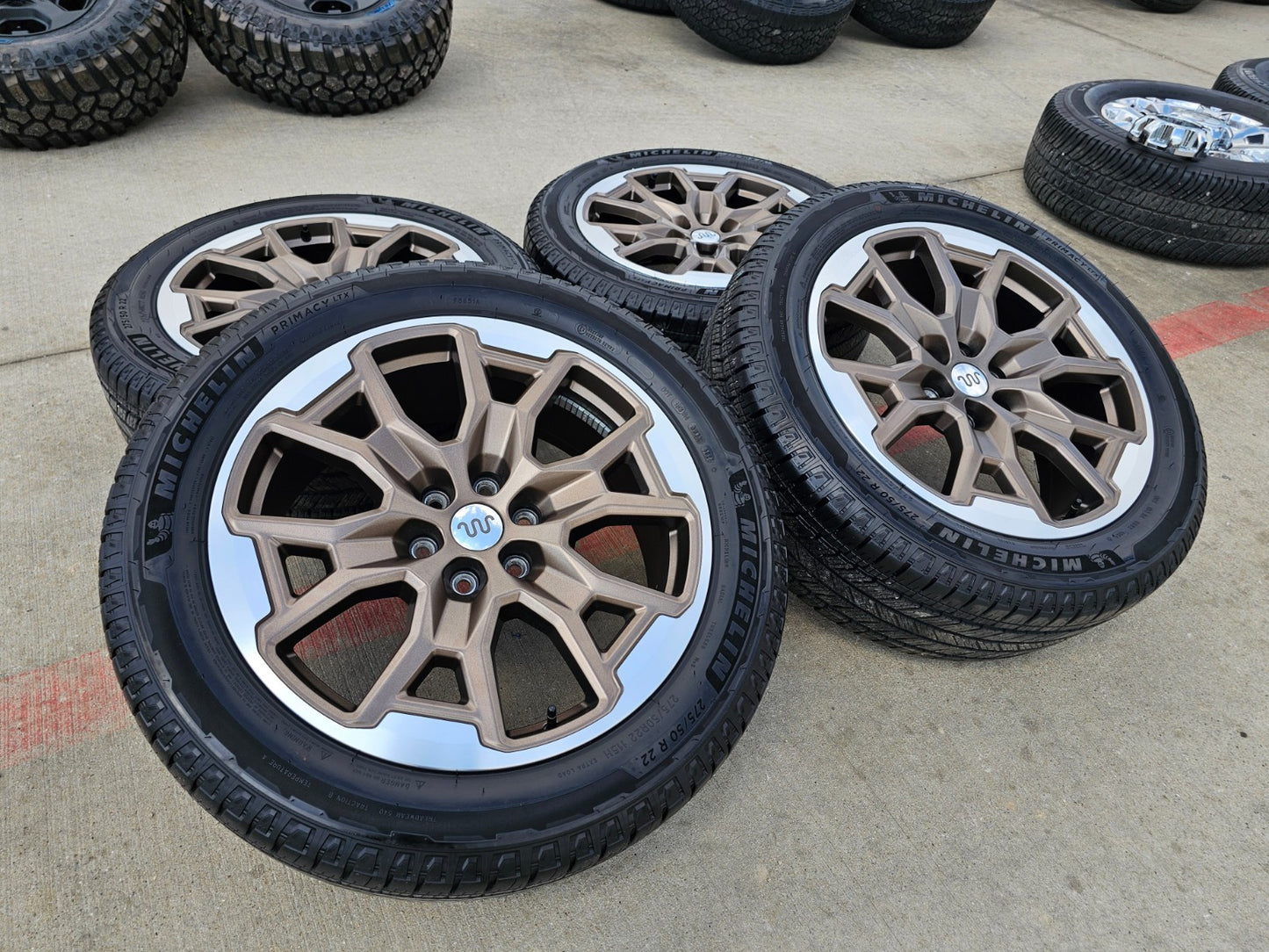 22" Ford F-150 OEM KING RANCH LIMITED rims wheels Expedition MICHELIN 2026 NEW