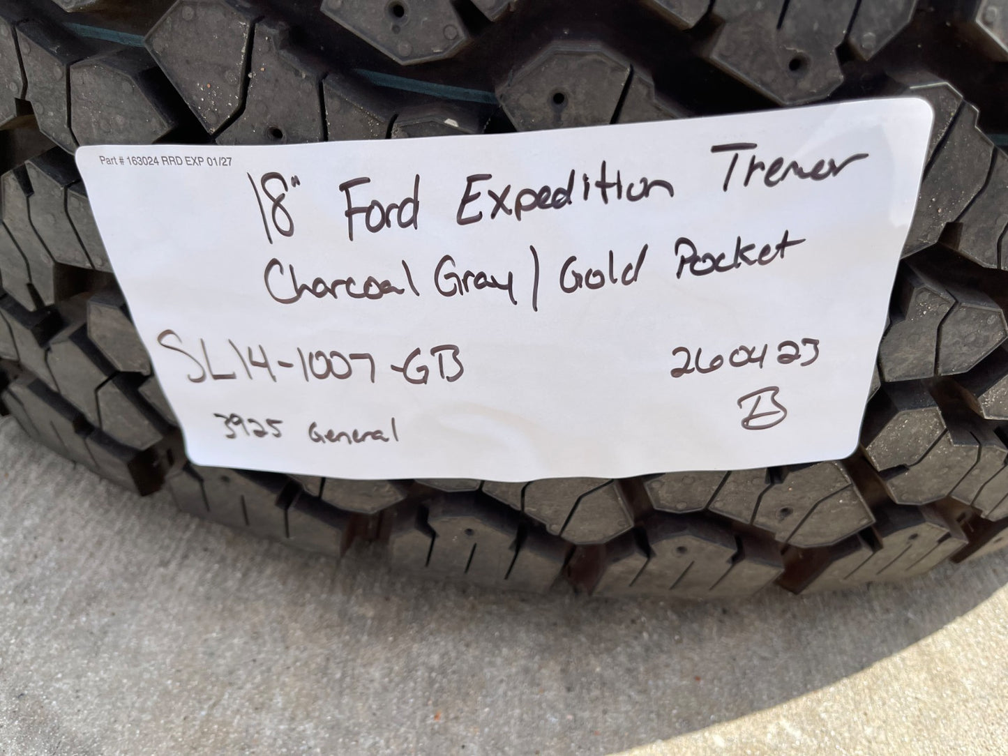 18" Ford Expedition F-150 TREMOR OEM rims wheels TIMBERLINE 2025 2026 2027 NEW
