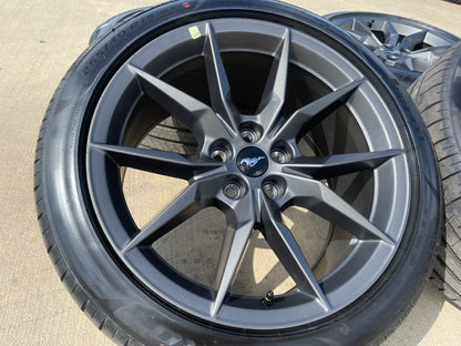 19" Ford Mustang GT Dark Horse OEM 95839 95840 wheels rims 2025 2026 2027 NEW