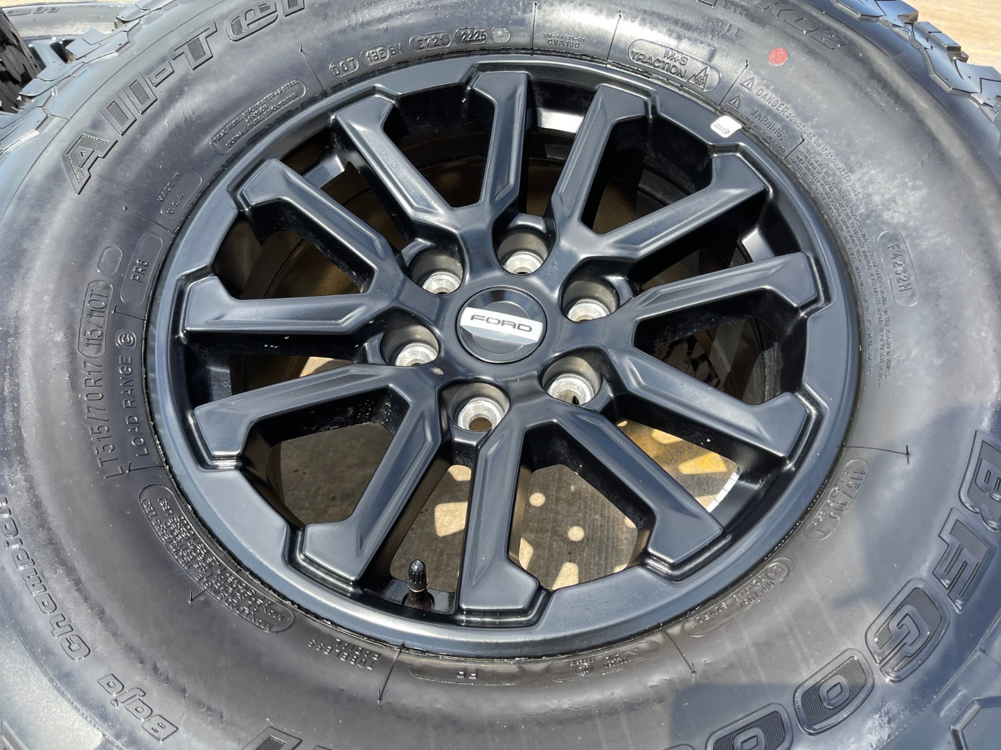 17" Ford F-150 Raptor OEM 10611 rims wheels Bronco 2024 2025 2026 NEW BFG