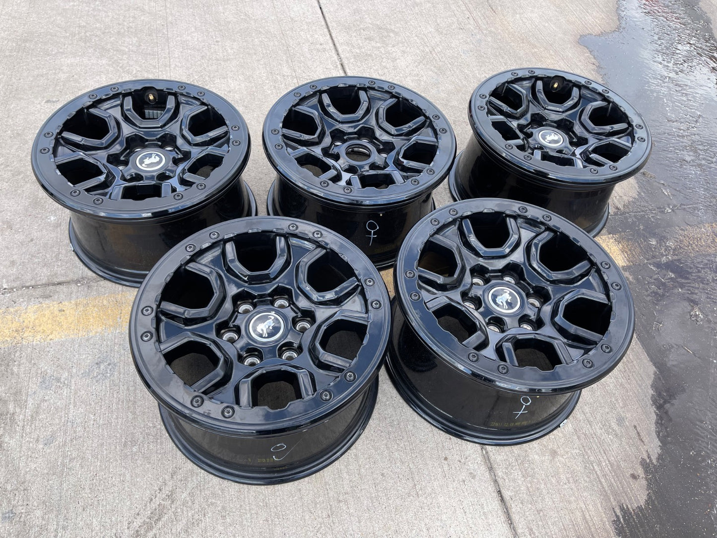 17" Ford Bronco SASQUATCH wheels rims BEADLOCK 10388 Ranger 2025 2026 NEW