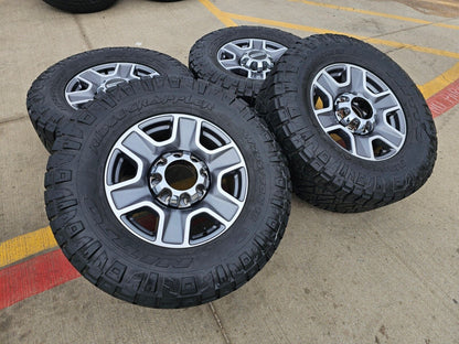 18" Ford F-250 F-350 TREMOR FX-4 OEM wheels 10298 tires NITTO 34"
